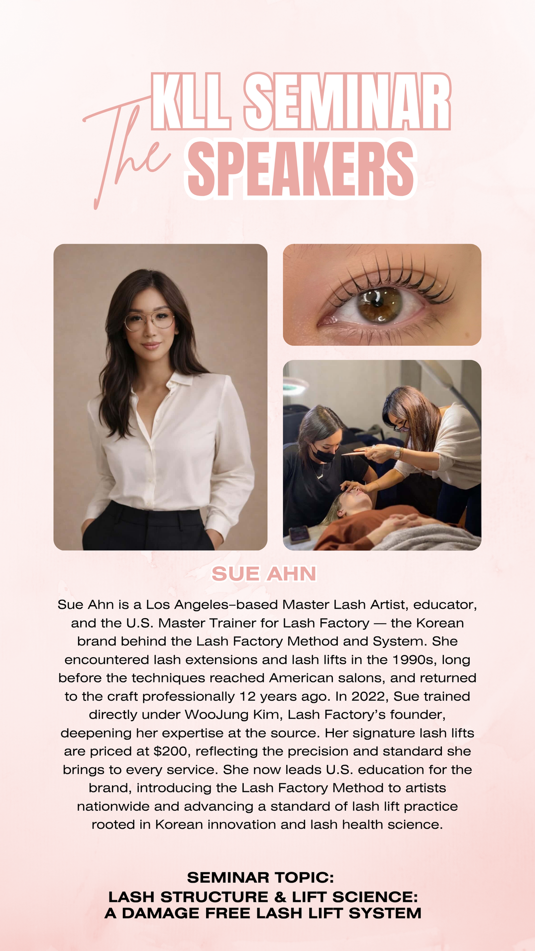 2026 Korean Lash Lift Seminar (sold out)
