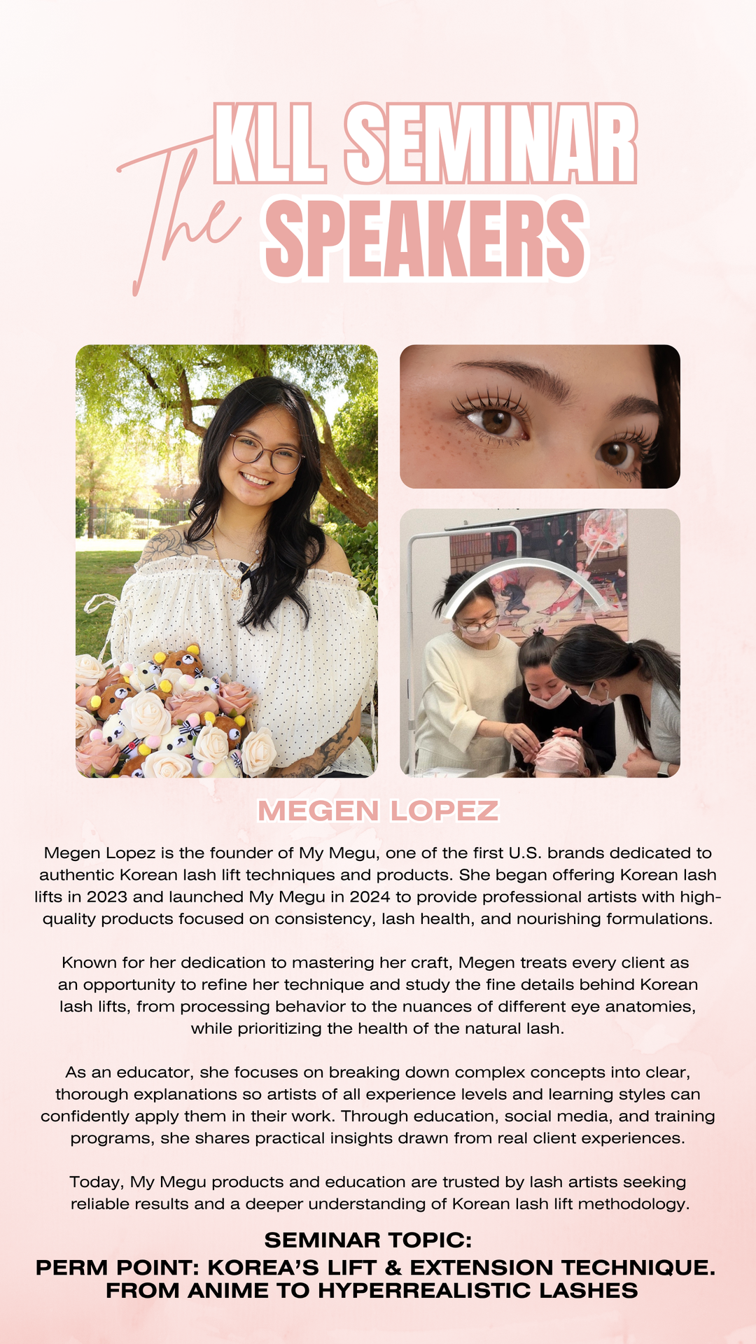 2026 Korean Lash Lift Seminar (sold out)
