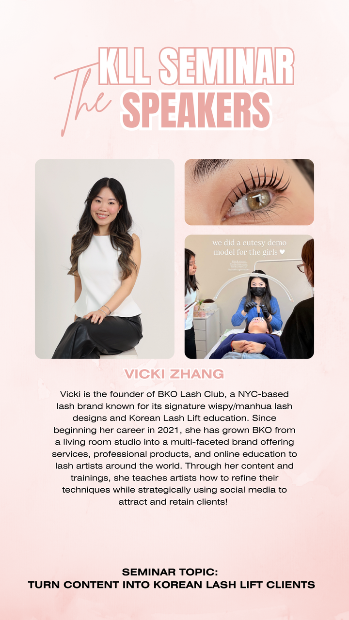 2026 Korean Lash Lift Seminar (sold out)