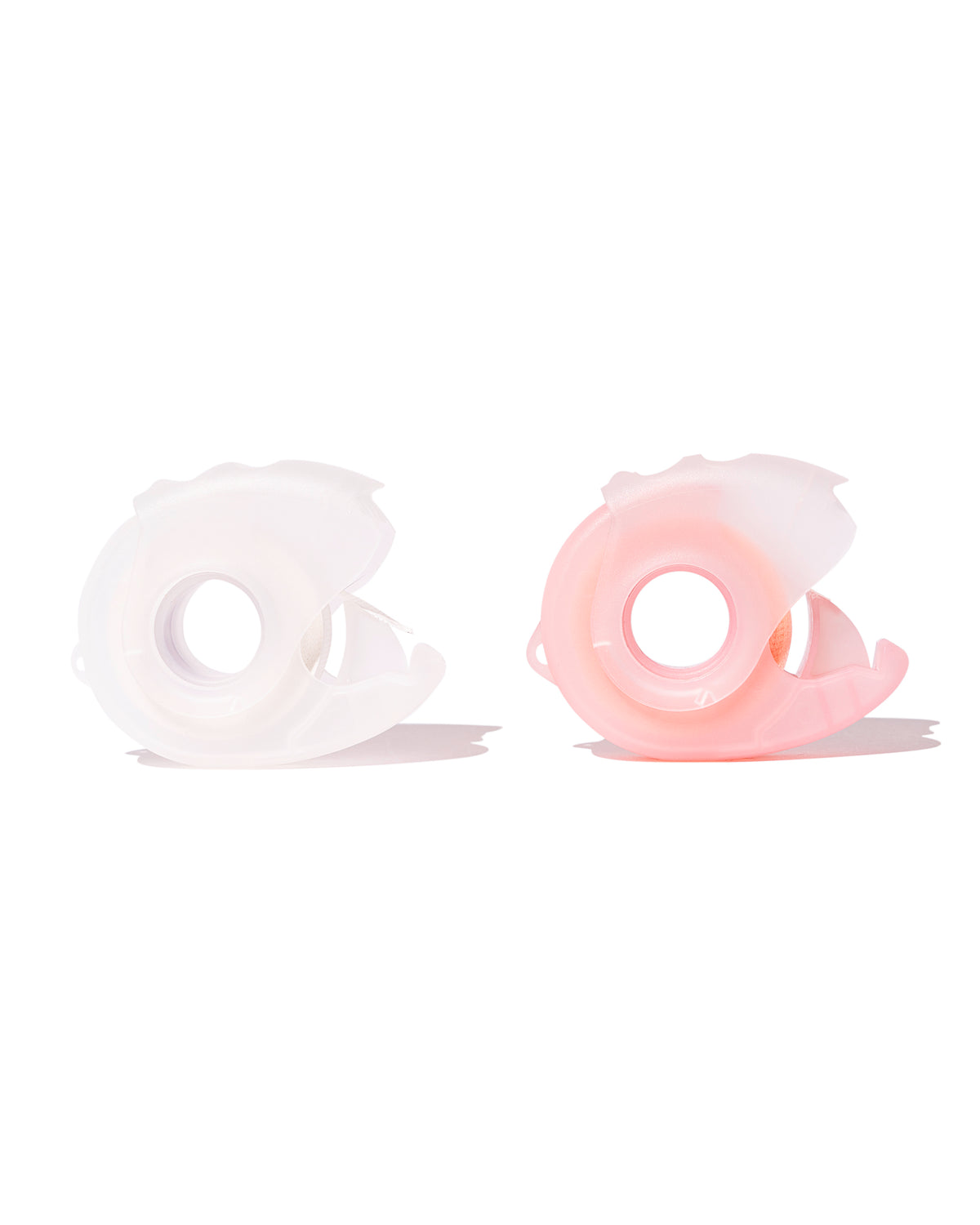 Mish Tape Dispensers in white and pink