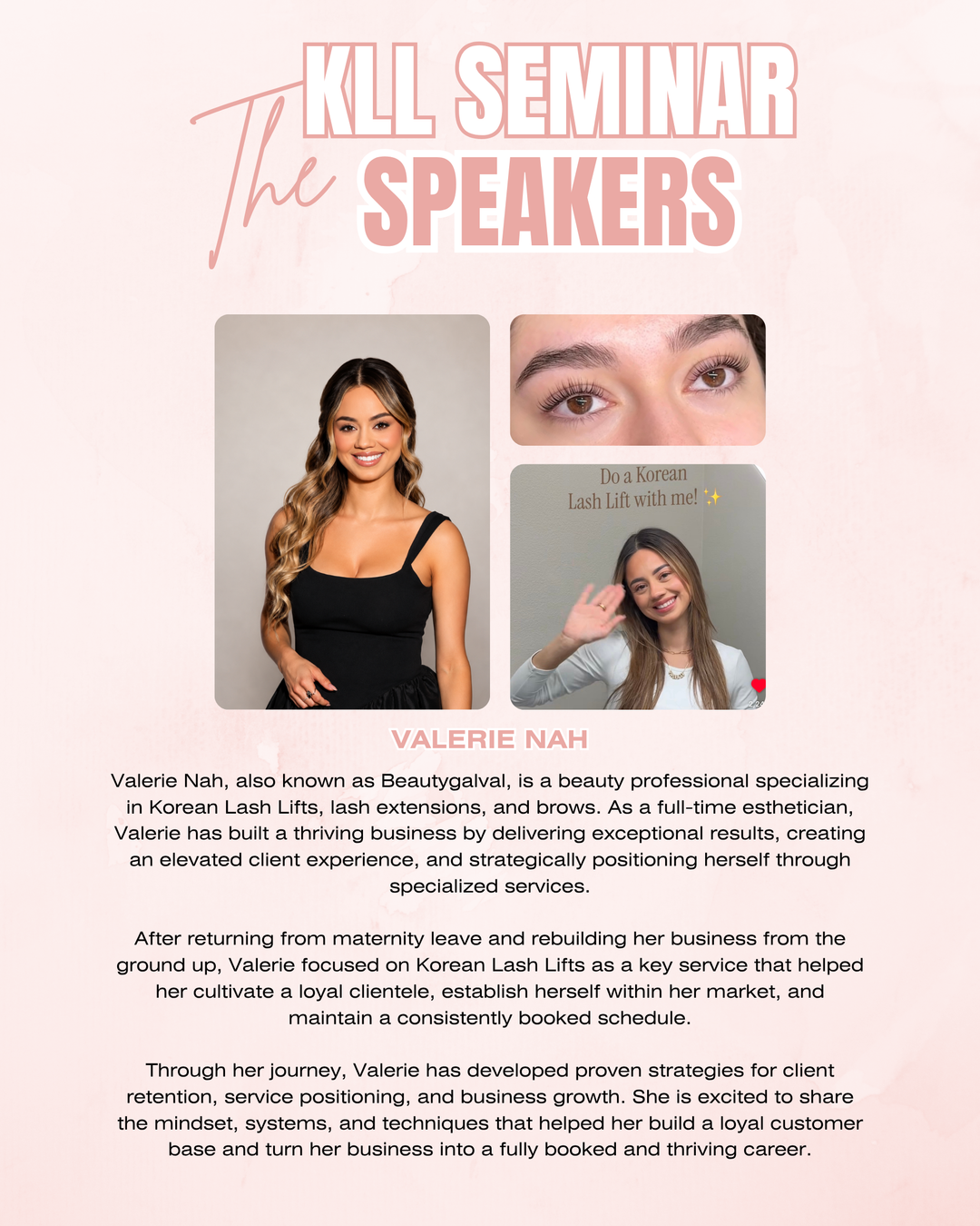 2026 Korean Lash Lift Seminar