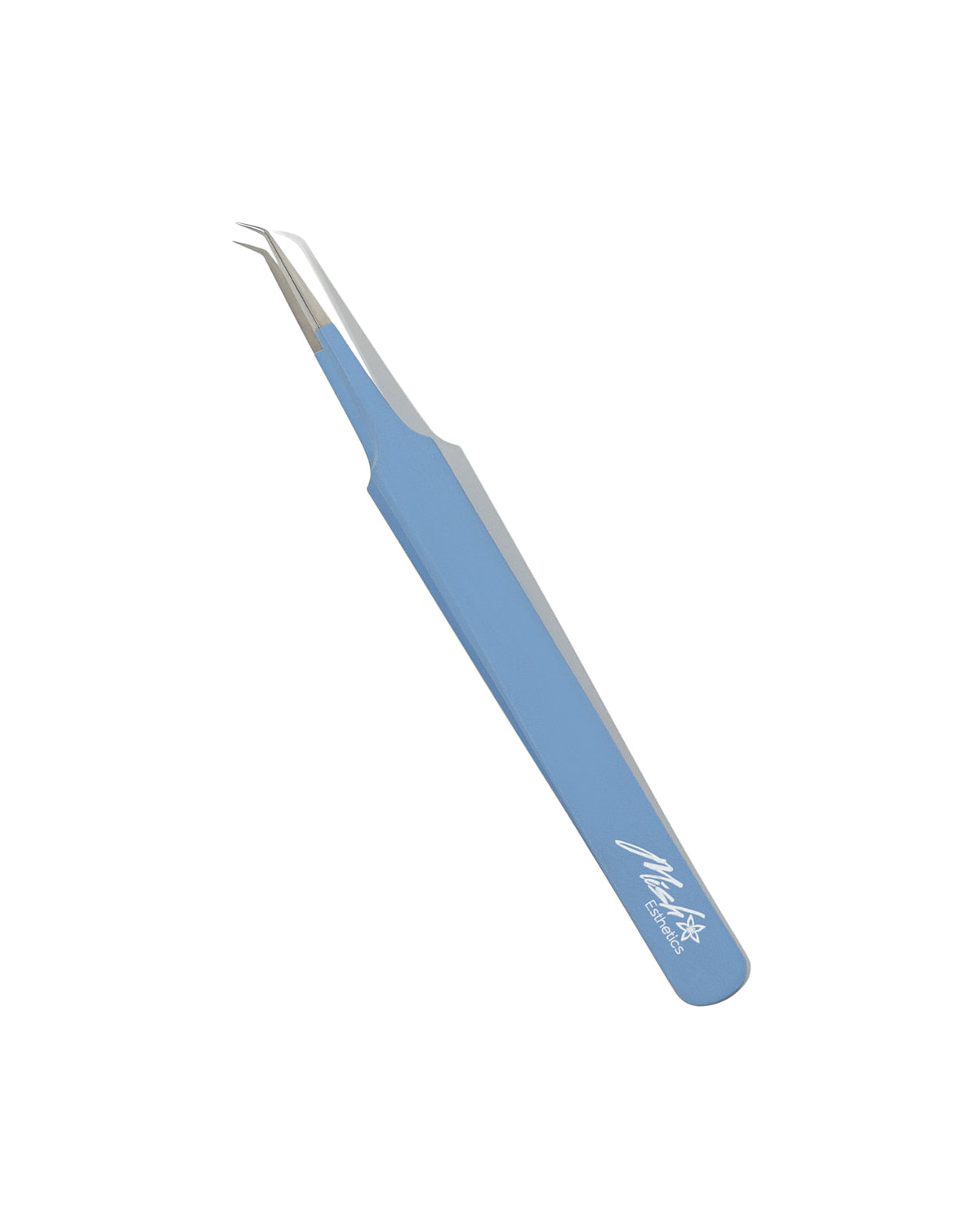 Serenity Blue Collection curved iso tweezer