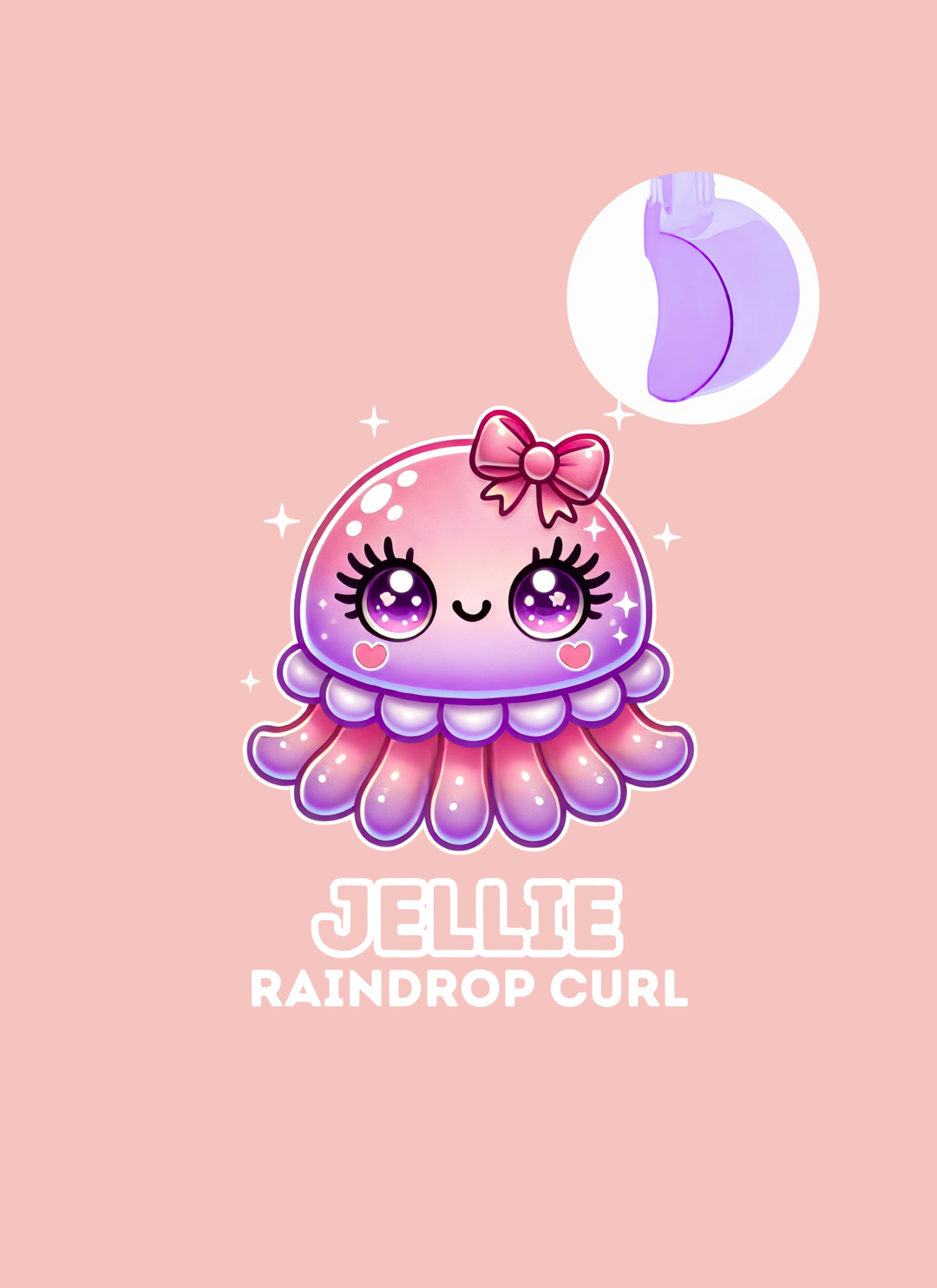 Jellie - raindrop curl rod