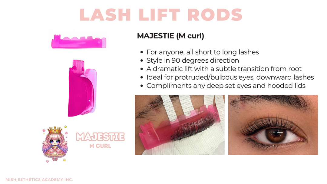 Majestie - M curl rod
