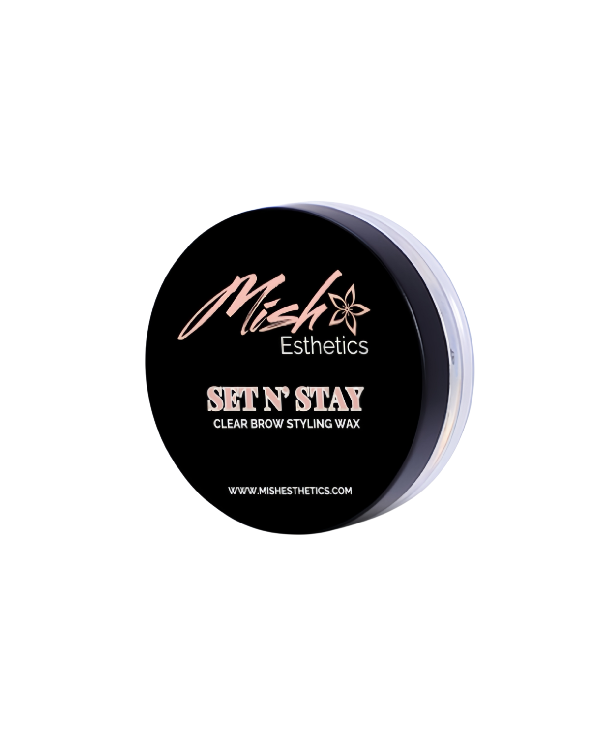 Set N' Stay Clear Brow Styling Gel jar