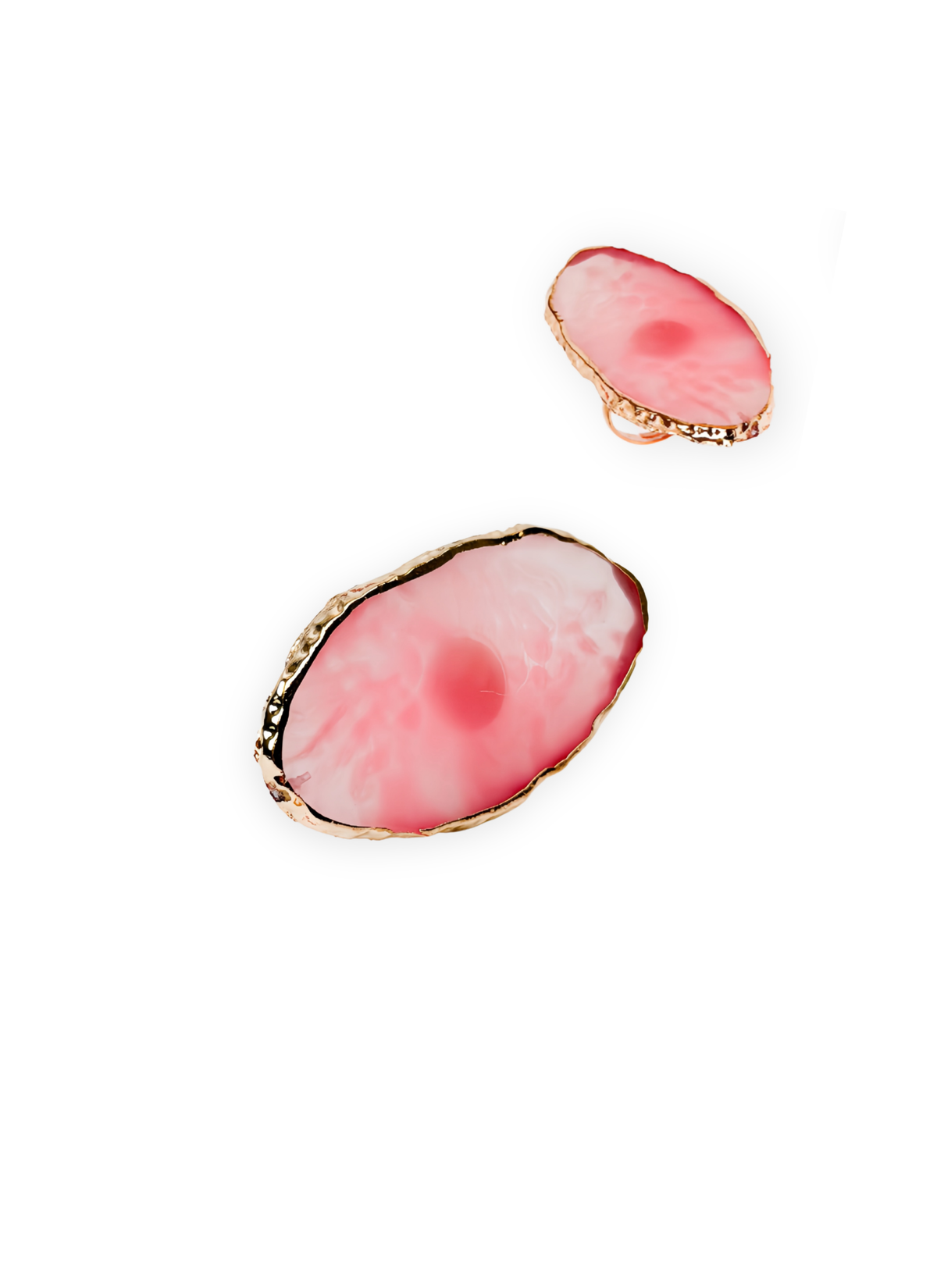 Mixing Palette Ring in pink
