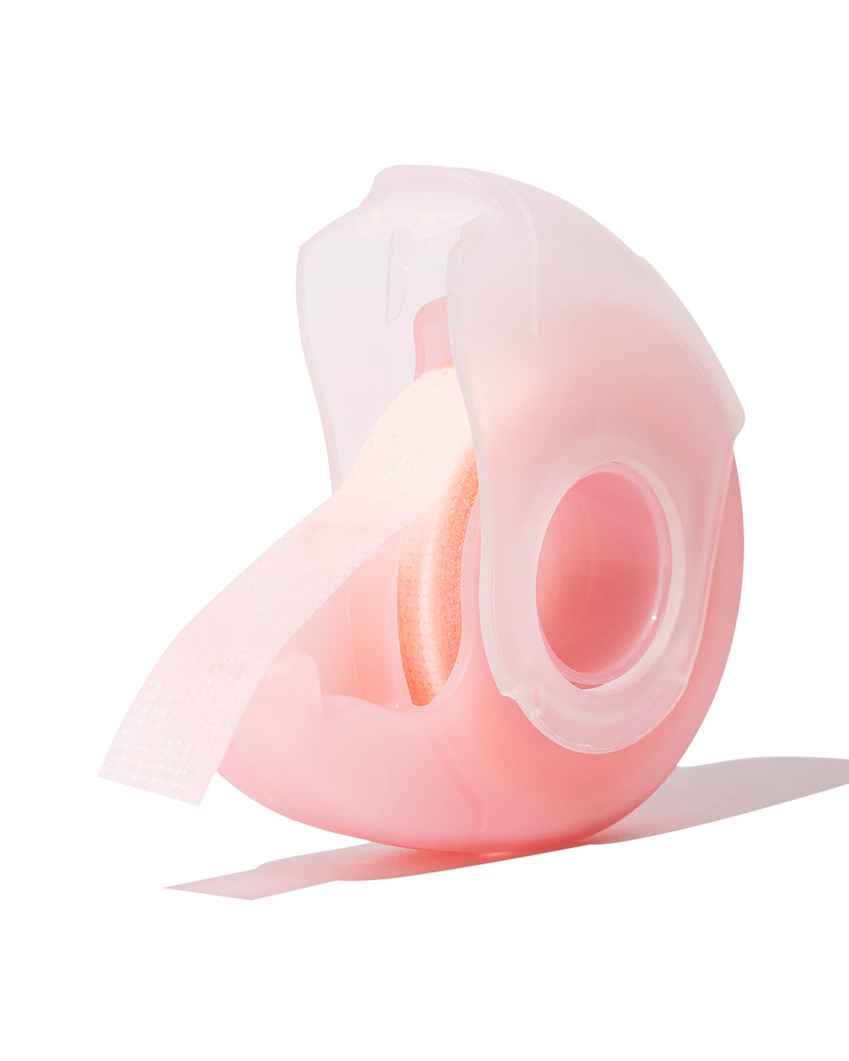 Mish Tape Dispenser in pink, close up