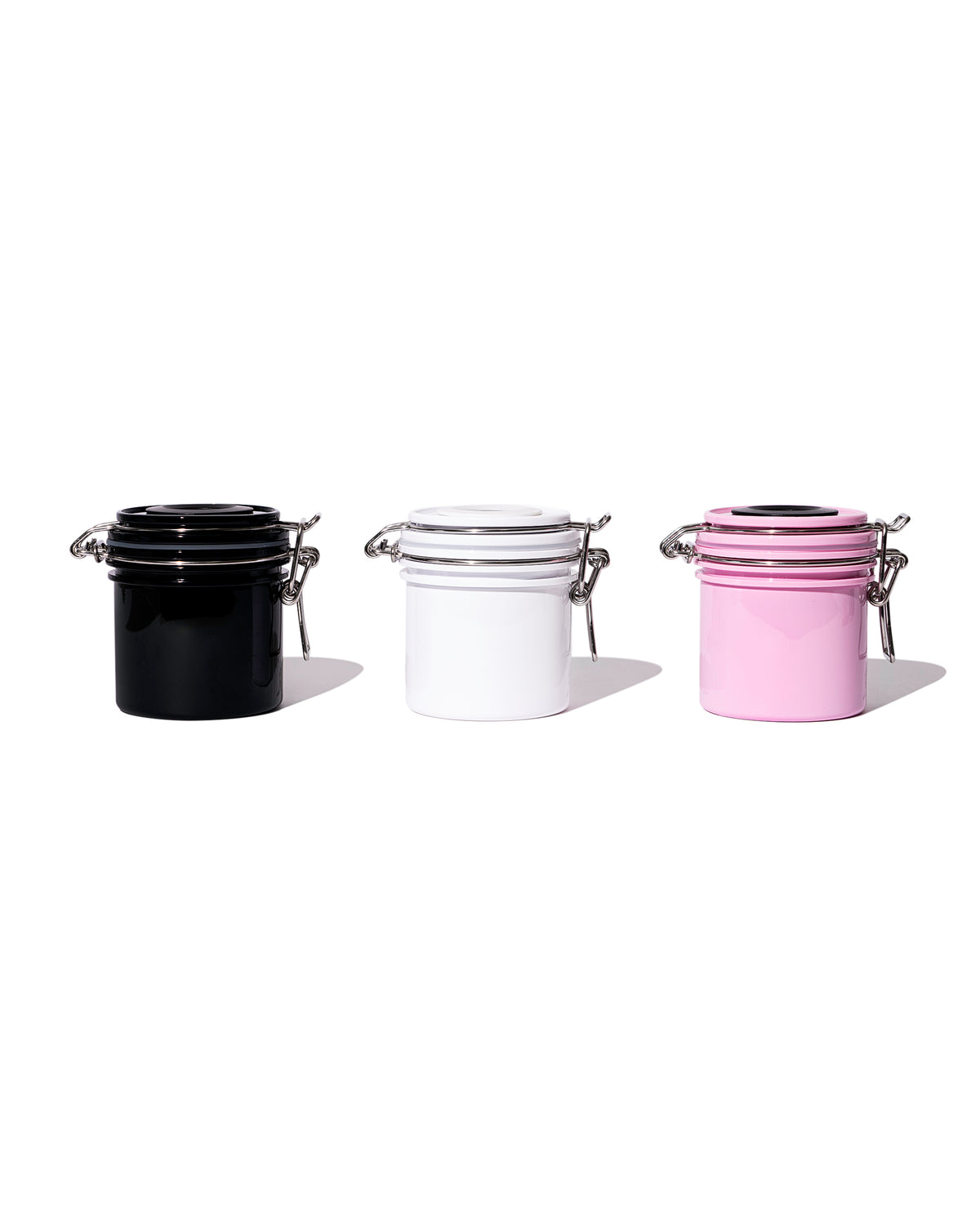 Hygrometer Adhesive Capsules in black, white and pink