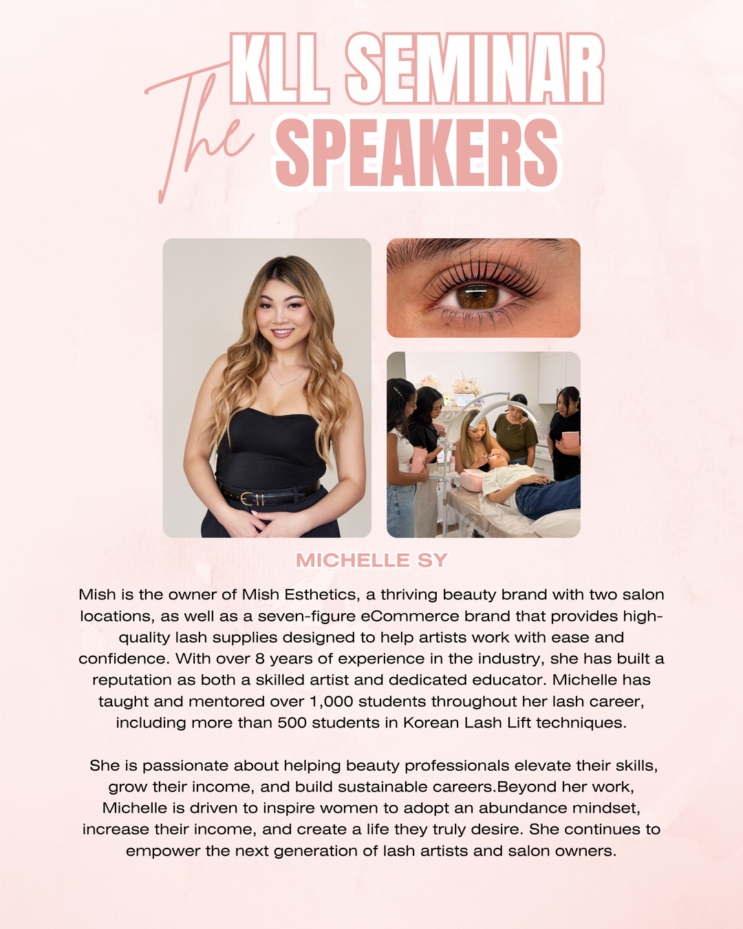 2026 Korean Lash Lift Seminar