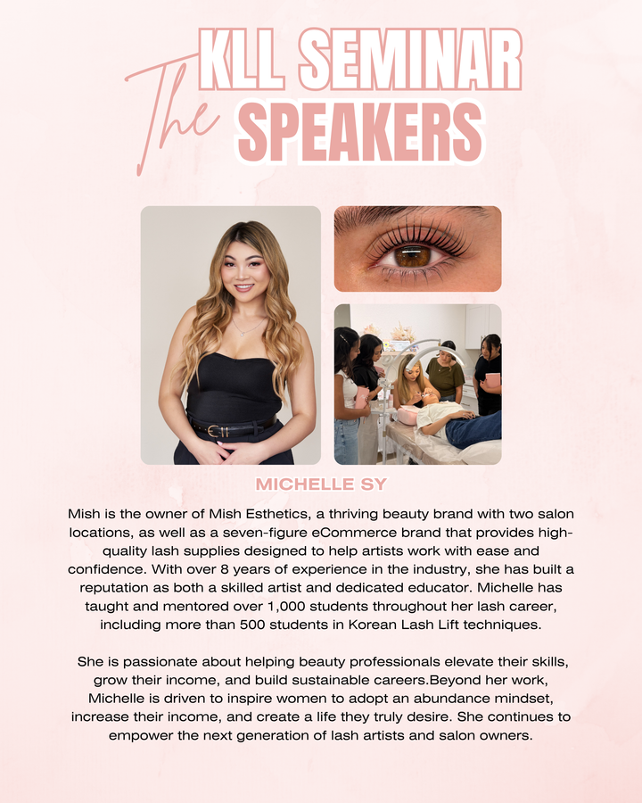 2026 Korean Lash Lift Seminar