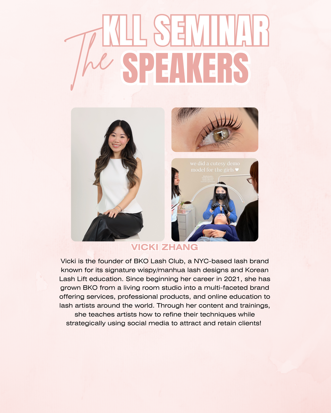 2026 Korean Lash Lift Seminar