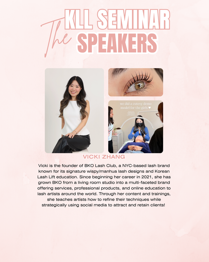 2026 Korean Lash Lift Seminar