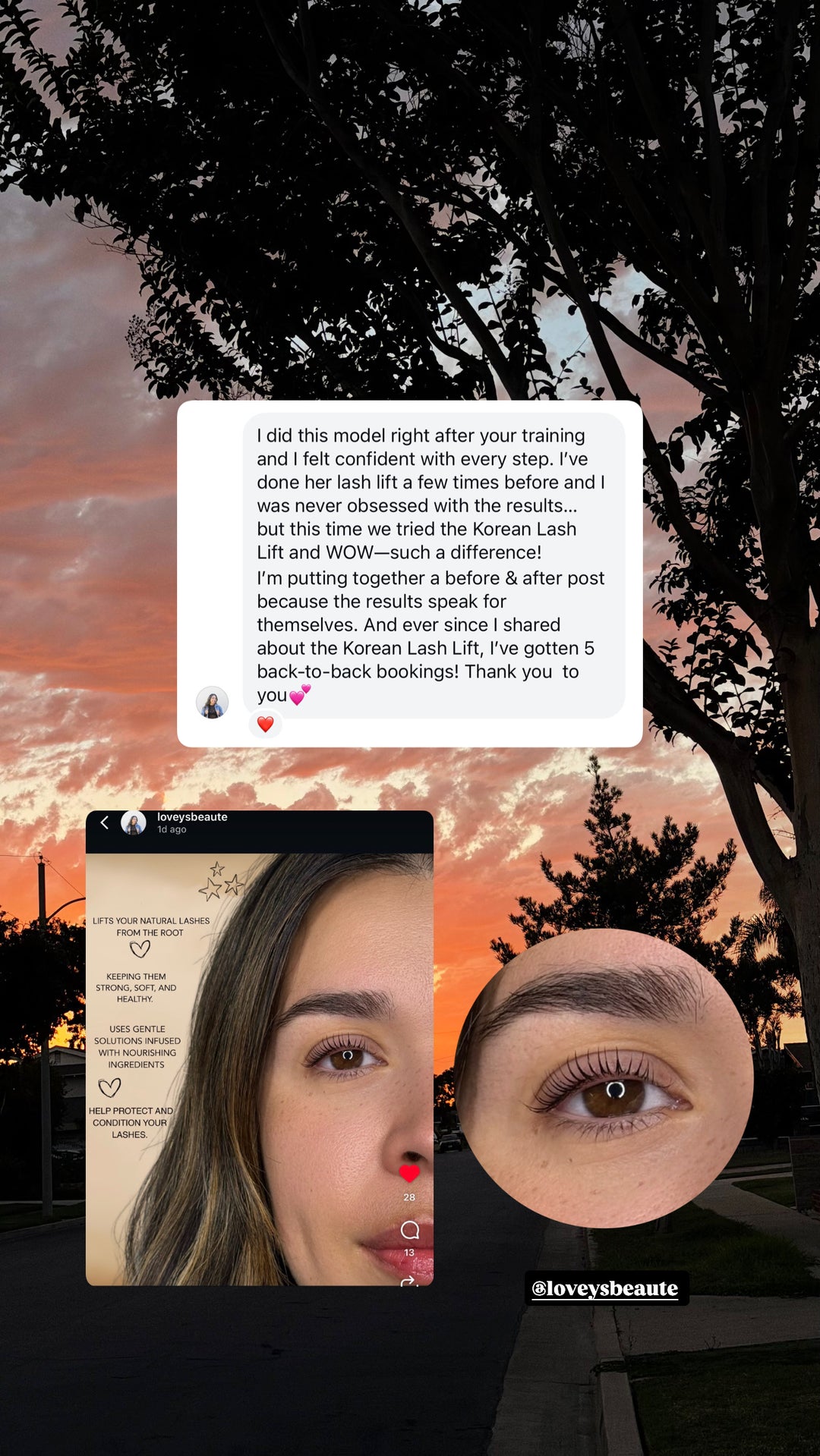 Korean Lash Lift In-Person Group Training (Orange County, CA) - Deposit Only