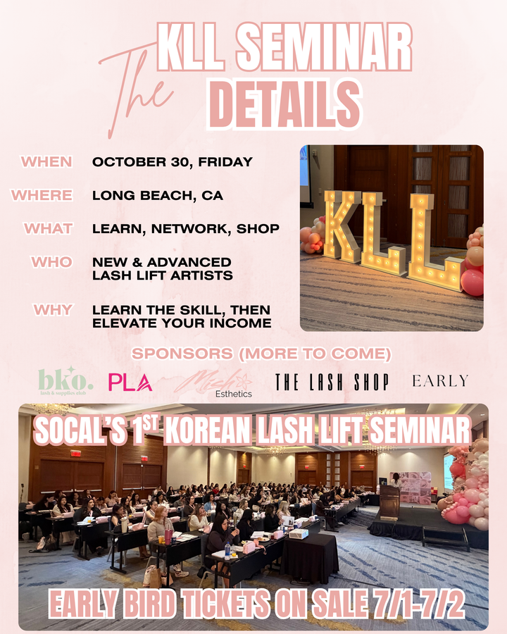 2026 Korean Lash Lift Seminar