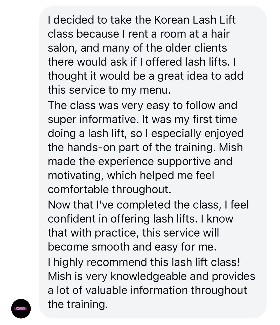 Korean Lash Lift In-Person Group Training (Orange County, CA) - Deposit Only