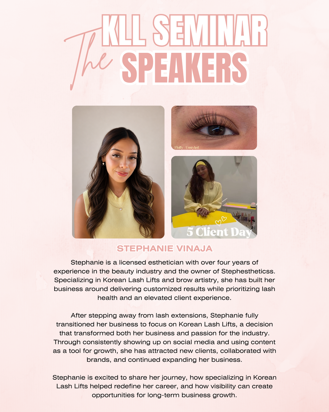 2026 Korean Lash Lift Seminar