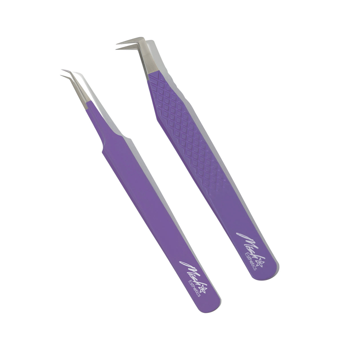 Ube Purple Duo, m.i.l.f. and curved iso tweezers