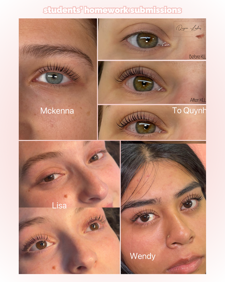 Korean Lash Lift Online Course