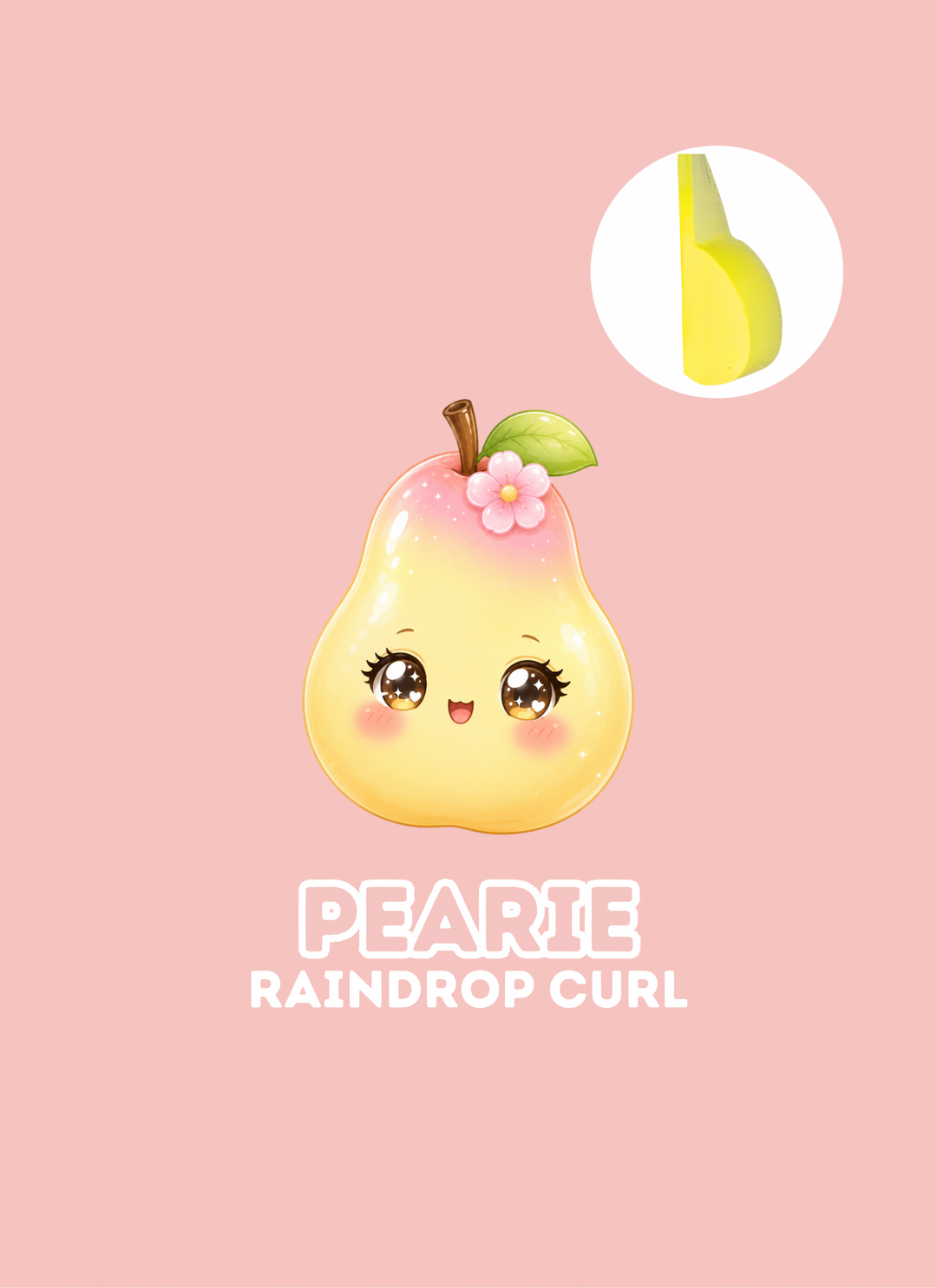 Pearie - raindrop curl rod
