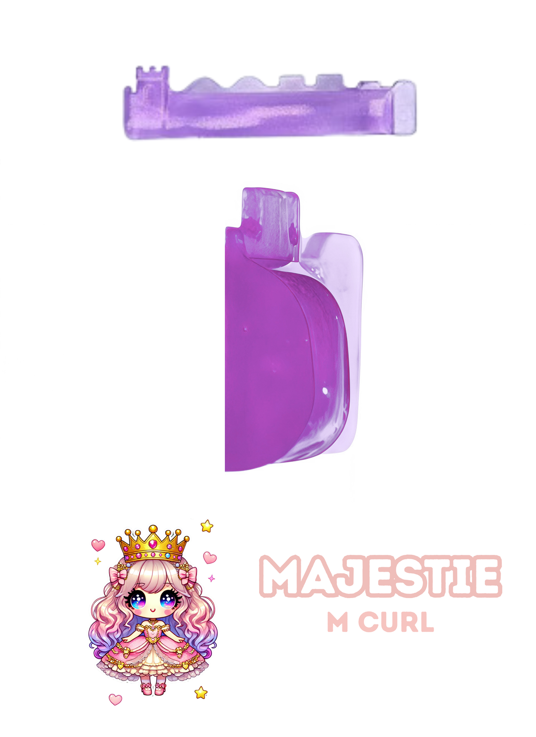 Majestie - M curl rod