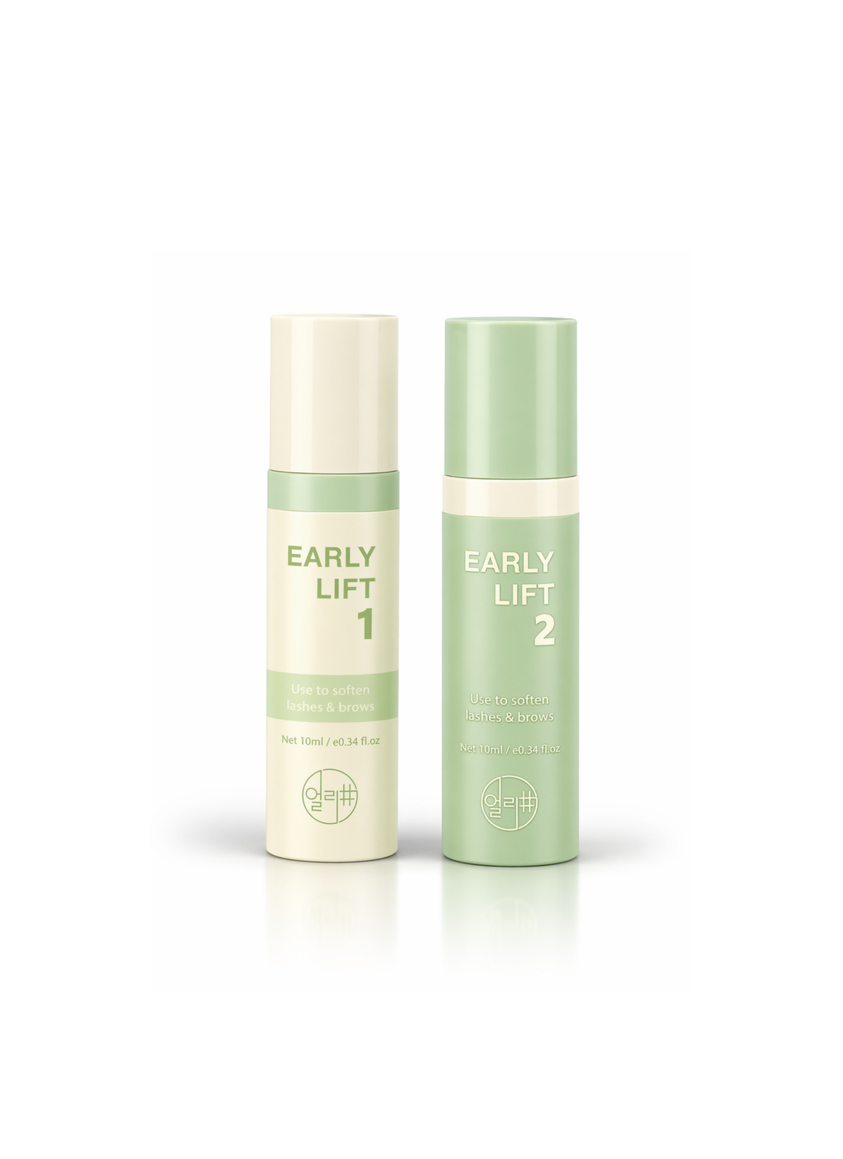 Early Lift Perm Solution, Step 1 and Step 2 bottles