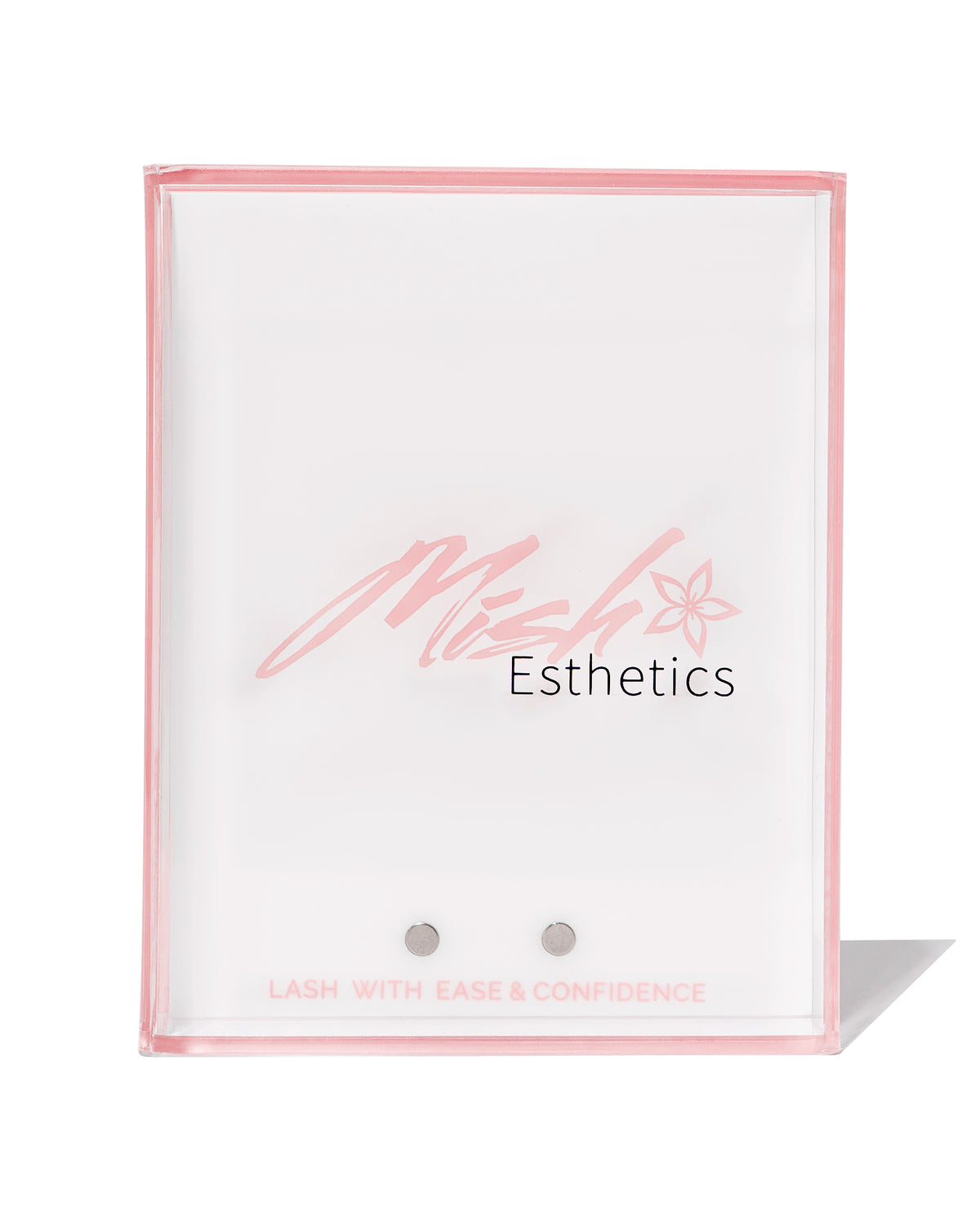 XL Acrylic Lash Tile with Cover and Magnets, matte finish
