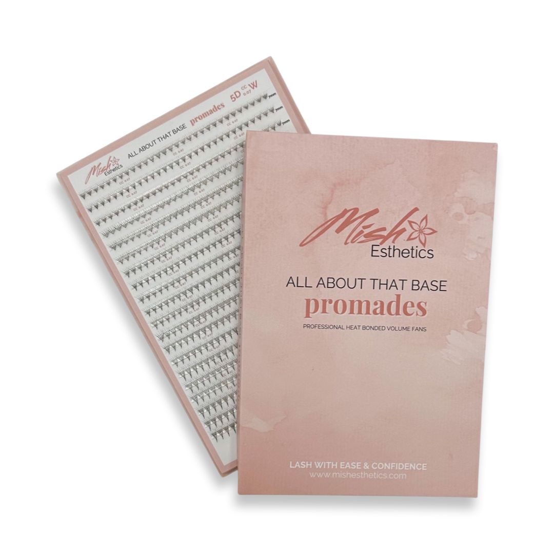 6D Narrow Promade Tile | Premade Lash Fans – Mish Esthetics