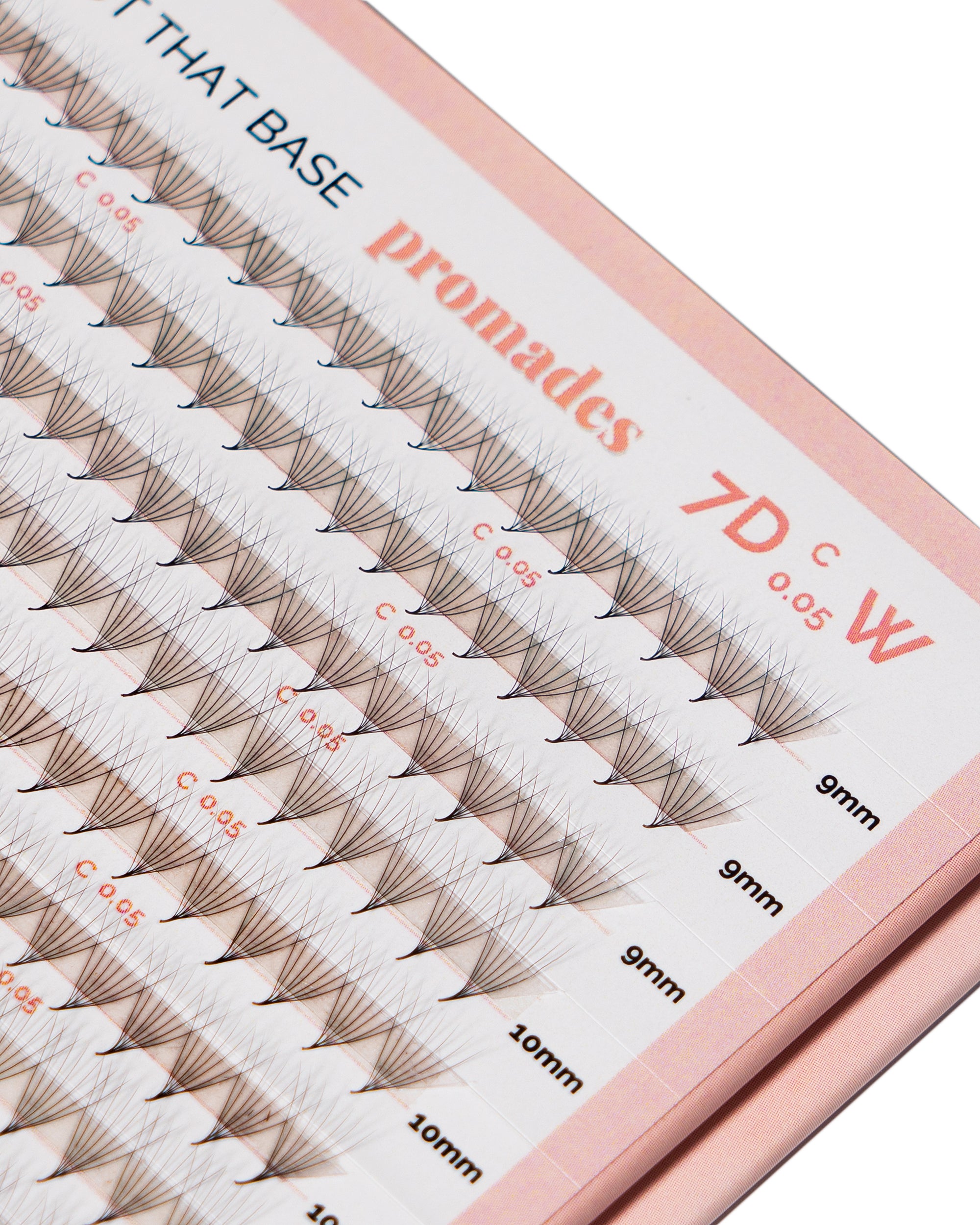 7D Wide Promade Tile | Premade Lash Fans – Mish Esthetics